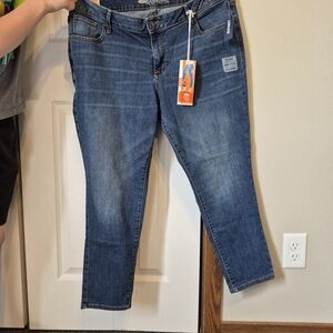 Old Navy Blue Ankle Cropped Jeans
